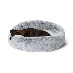Snooza Cuddler Soothing & Calming Silver Fox Dog Bed Large -Habitat Pets Supplies Snooza Cuddler Soothing Calming Silver Fox Dog Bed Large 3