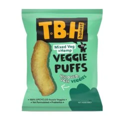 TBH Veggie Puffs With Mixed Vegetables And Hemp Dog Treats 80g