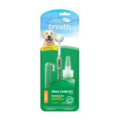 Tropiclean Fresh Breath Oral Care Kit For Medium And Large Dogs