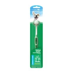 Tropiclean Fresh Breath Tripleflex Toothbrush For Small Dogs
