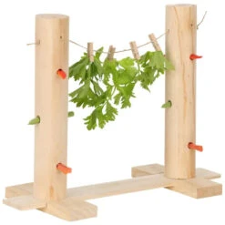 Veggie Patch Peg And Snack Line For Small Animals Large