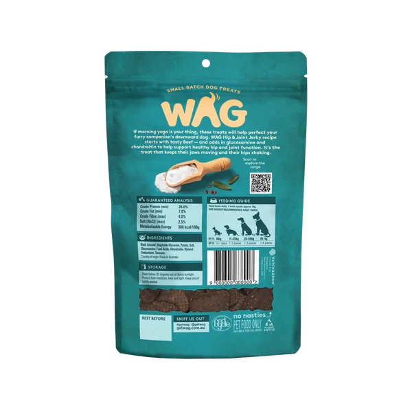 Wag Beef Jerky Hip & Joint 10 Pack 3 Wag Beef Jerky Hip & Joint 10 Pack - Image 3