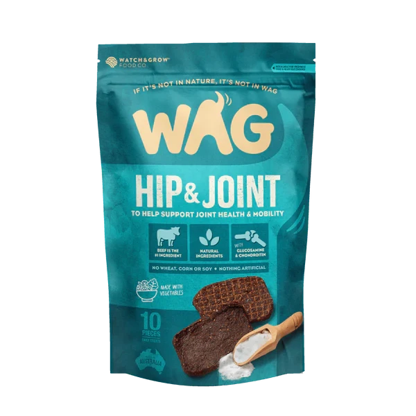 Wag Beef Jerky Hip & Joint 10 Pack 1 Wag Beef Jerky Hip & Joint 10 Pack