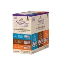 Wellness CORE Signature Selects Poultry Selection Variety Pack Wet Cat Food 79g X 8