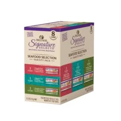 Wellness CORE Signature Selects Seafood Selection Variety Pack Wet Cat Food 79g X 8