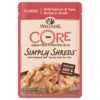 Wellness CORE Simply Shreds Flaked Wild Salmon And Tuna Wet Cat Food 50g X 12