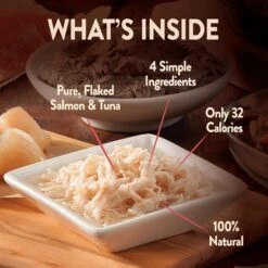 Wellness CORE Simply Shreds Flaked Wild Salmon And Tuna Wet Cat Food 50g X 12 -Habitat Pets Supplies Wellness CORE Simply Shreds Flaked Wild Salmon and Tuna Wet Cat Food 50g x 12 6