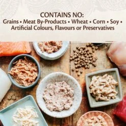 Wellness CORE Simply Shreds Flaked Wild Salmon And Tuna Wet Cat Food 50g X 12 -Habitat Pets Supplies Wellness CORE Simply Shreds Flaked Wild Salmon and Tuna Wet Cat Food 50g x 12 8