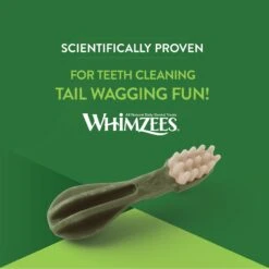 Whimzees Toothbrush Dental Dog Treats Large 30 Pack -Habitat Pets Supplies Whimzees Toothbrush Dental Dog Treats Large 30 Pack 8