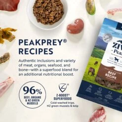 ZIWI Peak Air Dried Beef Recipe Dog Food 454g -Habitat Pets Supplies ZIWI Peak Air Dried Beef Recipe Dog Food 454g 5