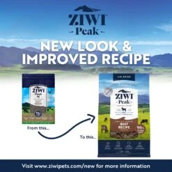 ZIWI Peak Air Dried Beef Recipe Dog Food 4kg -Habitat Pets Supplies ZIWI Peak Air Dried Beef Recipe Dog Food 4kg 3