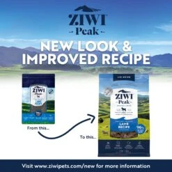 ZIWI Peak Air Dried Lamb Recipe Dog Food 1kg -Habitat Pets Supplies ZIWI Peak Air Dried Lamb Recipe Dog Food 1kg 3