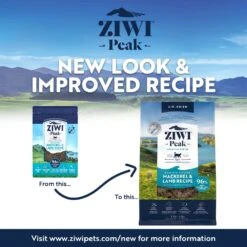 ZIWI Peak Air Dried Mackerel And Lamb Recipe Cat Food 1kg -Habitat Pets Supplies ZIWI Peak Air Dried Mackerel and Lamb Recipe Cat Food 1kg 3