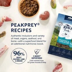 ZIWI Peak Air Dried Mackerel And Lamb Recipe Cat Food 1kg -Habitat Pets Supplies ZIWI Peak Air Dried Mackerel and Lamb Recipe Cat Food 1kg 7