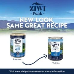 ZIWI Peak Wet Lamb Recipe Dog Food 390g X 12 -Habitat Pets Supplies ZIWI Peak Wet Lamb Recipe Dog Food 390g x 12 3