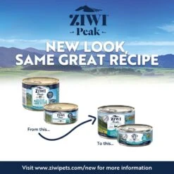ZIWI Peak Wet Mackerel And Lamb Recipe Cat Food 85g -Habitat Pets Supplies ZIWI Peak Wet Mackerel and Lamb Recipe Cat Food 85g 3